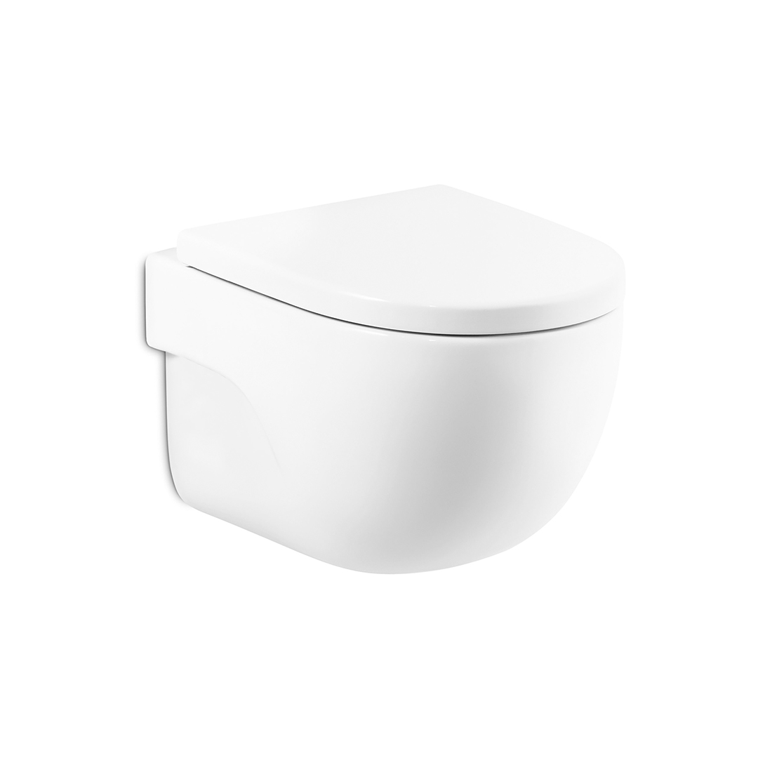 Meridian-n Roca wall mounted toilet bowl white – Roca Испания 11.21.54.0051 – снимка 1